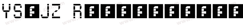 YS-JZ Regular字体转换